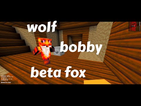 Beta Fox & Bobby's Base Wolf Yay Craftnite.io