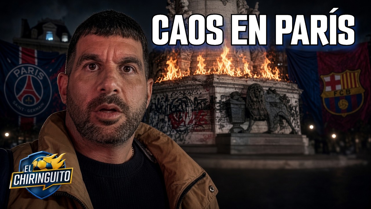 JOSÉ ÁLVAREZ, dentro del CAOS EN PARÍS 24 horas antes del PSG-BARÇA