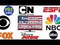 American TV Channels Logo History