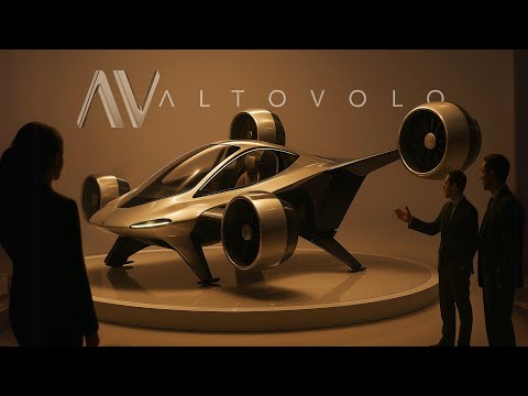 2025 AltoVolo Sigma Revealed | A 290mph VTOL With 510 Miles of Range!