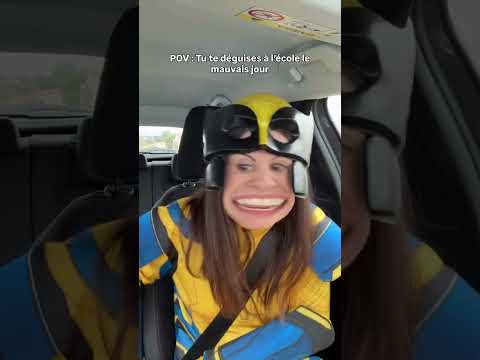 POV : Quand tu te déguisais le mauvais jour pour aller à l’école 🤣