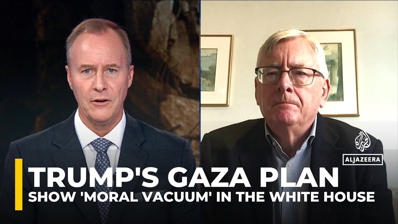 Trump's Gaza remarks show 'moral vacuum' in the White House, says former Irish diplomat