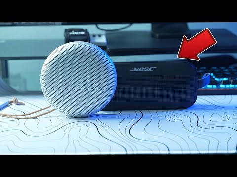 speaker battle bang and olufsen a1 vs bose soundlink flex