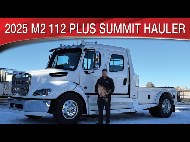 Preview image of 2025 Freightliner M2 112 + Model Summit Hauler Medium Duty Hauler youtube video