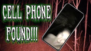 THIS CELL PHONE VIDEO WAS FOUND IN THE WOODS...