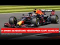 F1 Sprintrace Silverstone: Verstappen klopt Hamilton, Perez grote verliezer