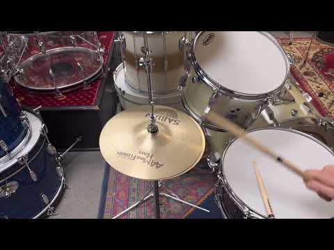 Sabian 10" AA Mini Fusion Hi Hat Cymbals 502g 521g