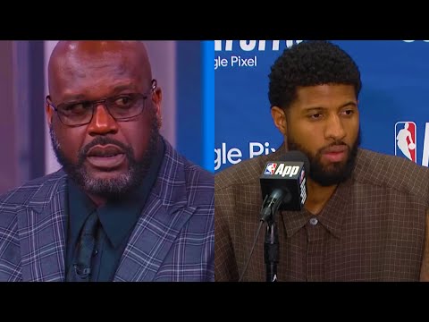 Shaq & Charles Barkley Can't Believe Paul George Response to LOSING Game 5!