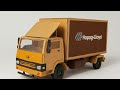 DIY Cardboard Truck Realistic Hapag Lloyd Cargo Truck Model