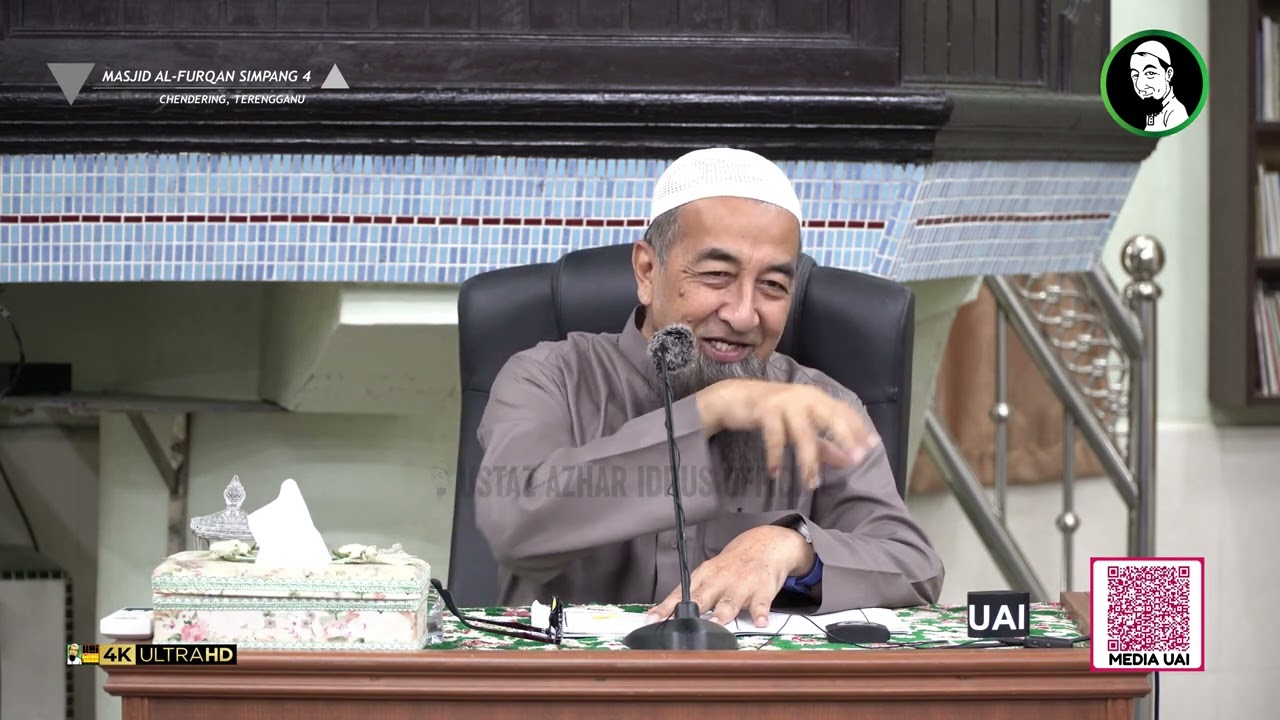 🟡 Koleksi Kuliah Ustaz Azhar Idrus | Masjid Al Furqan Cendering | 4K