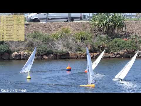 2019 Sth Qld IOM CHAMPIONSHIP Race 3 B Fleet
