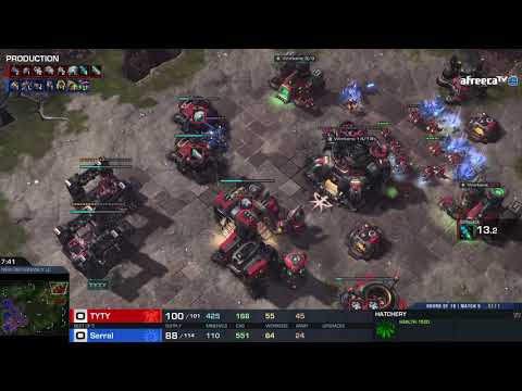 Serral (Z) vs TY (T) - RO16 Match 5 GSL vs. the World 2019