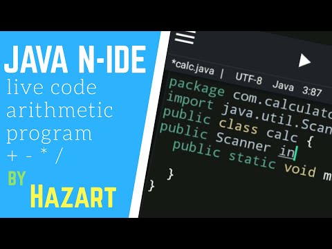 Java N Ide Arithmetic Program By Hazart Javanide Java