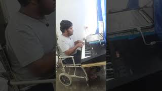 Pudhu Vellai Mazhai Song Keyboard Cover | Roja | A.R Rahman #shorts #trending #viral #bgm #arrahman