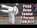Practical Kata Bunkai Pinan Heian Sandan Two Person Flow Drill