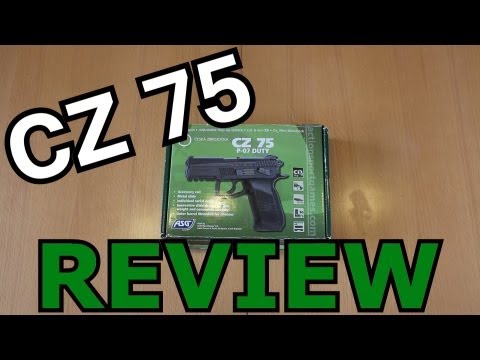 CZ 75 P07 Softair Review (GsP Airsoft) GERMAN