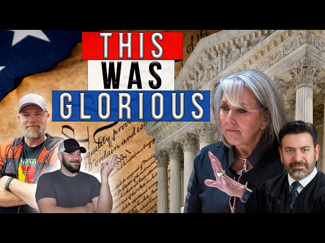 Wannabe TYRANT ruins the party for DEMS... Courtroom Audio is all we need to DESTROY the Gun Control