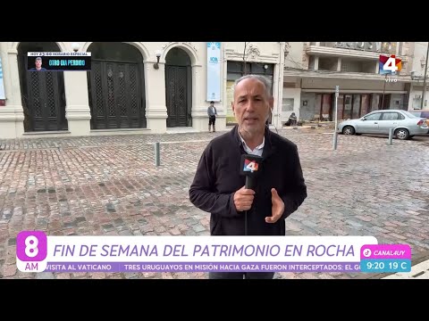 8AM - Fin de semana del Patrimonio en Rocha