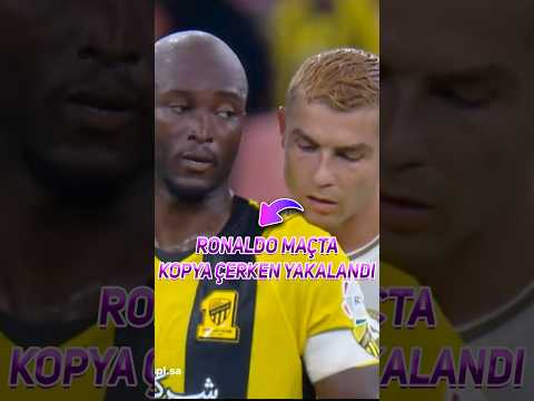 Ronaldo Kopya Çekerken Yakalandı ?!! ☠🤯  #shorts #futbol #football