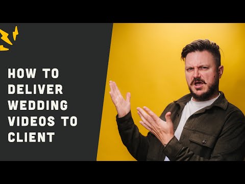 How to deliver wedding films as physical products