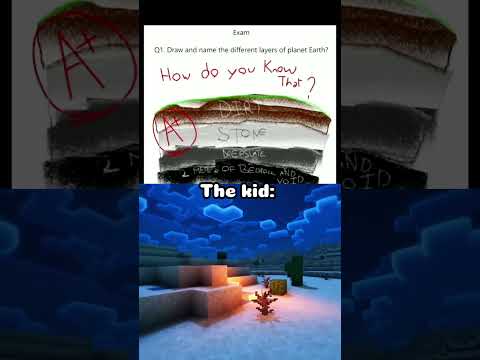 Bro learned from video games ⛏️