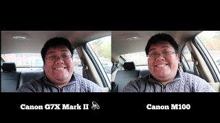 Canon M100 vs Canon G7X