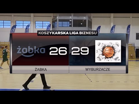 Żabka vs Wyburzacze - VIII kolejka - II Liga Poznań - Koszykarska Liga Biznesu