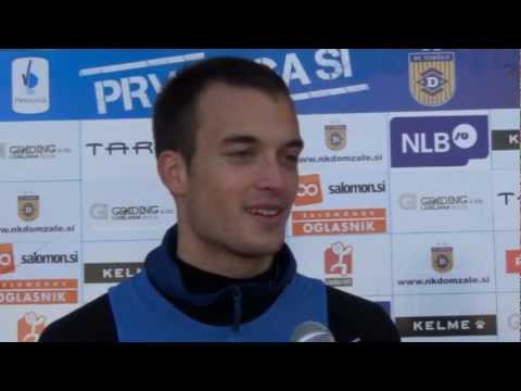 Žiga Kous pred tekmo Mura 05 - Domžale, 11.11.2012 ob 14:00