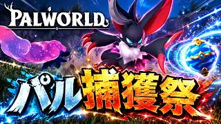 【パルワールド】パル捕獲祭！どんどん捕まえていくぅ【Palworld】#15