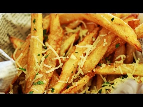 Fries Recipe | How To Make Crispy Garlic Fries