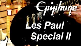 Video thumbnail for Epiphone - Les Paul Special II by GUITARGUITAR