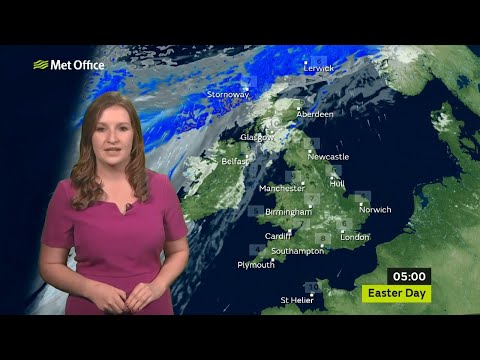 Saturday Evening forecast 20/04/19
