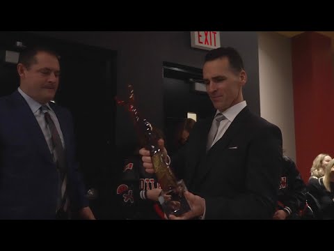 Wade Redden Ring of Honour Behind the Scenes