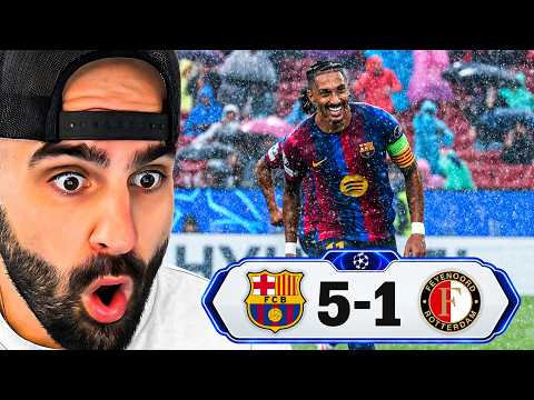 IT'S SO OVER FOR EVERYONE | BARCELONA DESTROY 5-1 FEYENOORD
