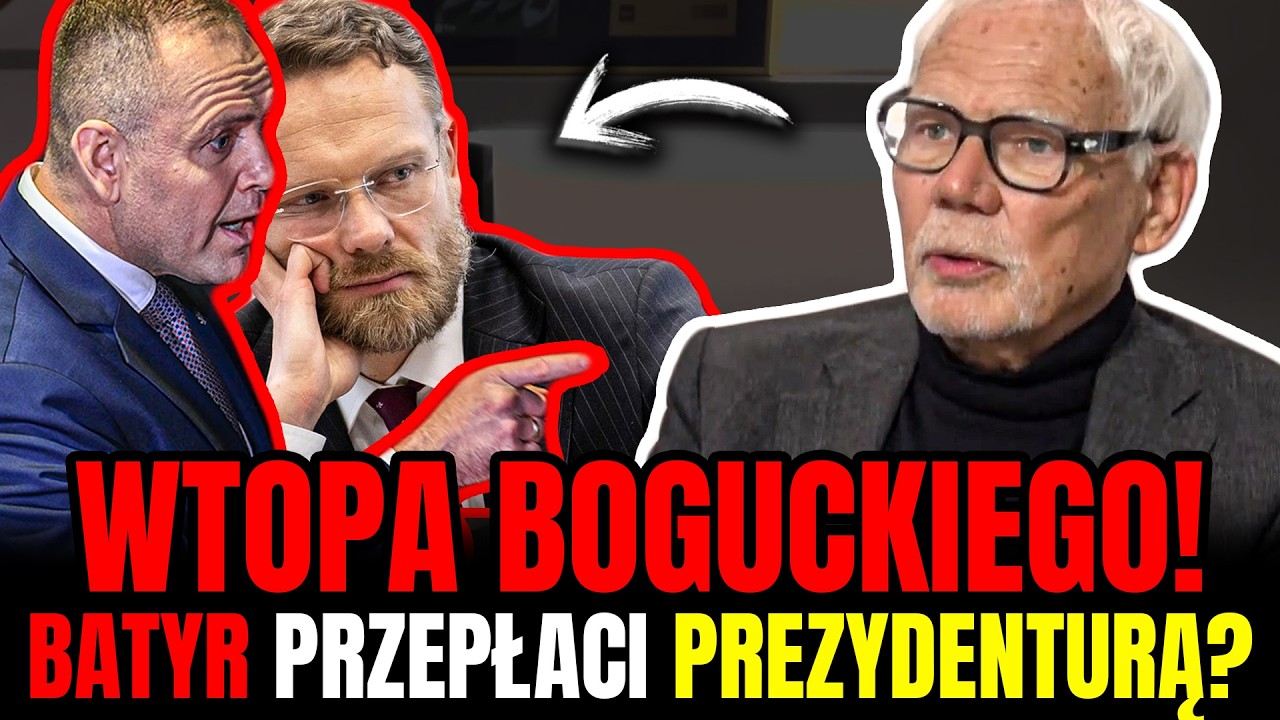 BOGUCKI - uzurpator ! PLUS ostra ''dobitka''
