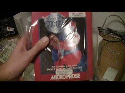 MARCO PLAYS : MICROPROSE SOCCER (Sensible Software - 1988) [PC-DOS]