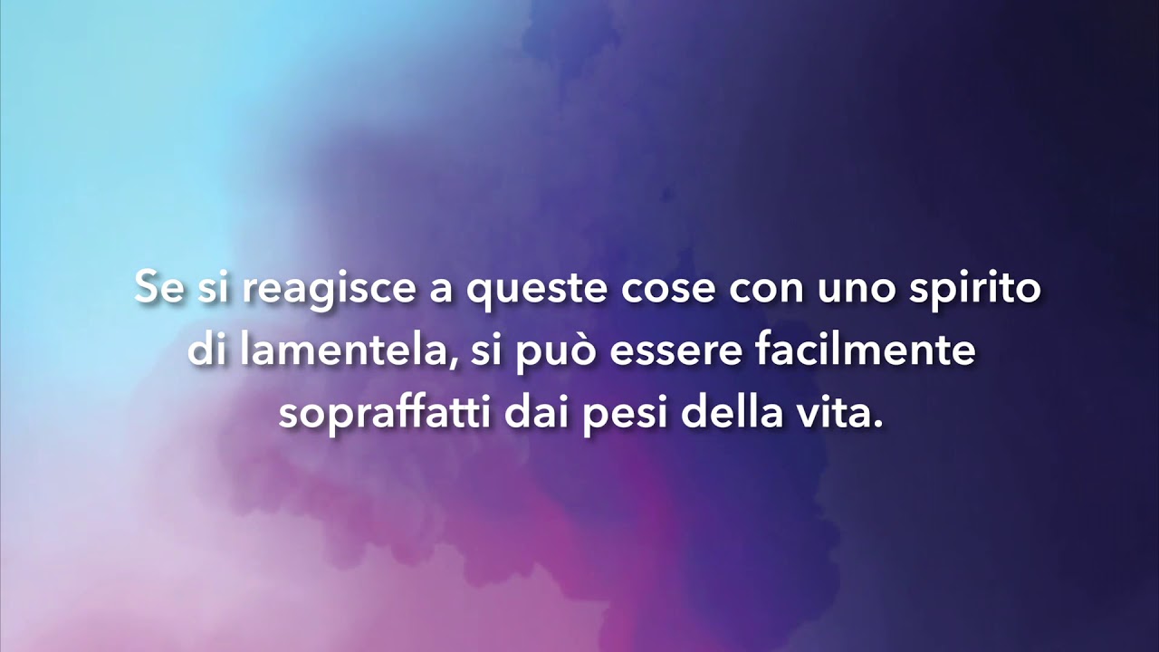 Meditazione Calendario "Parole di Vita" del 16 Agosto 2019