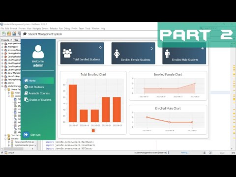 JavaFX Tutorial PART (2/3) - Student Management System with Source Code