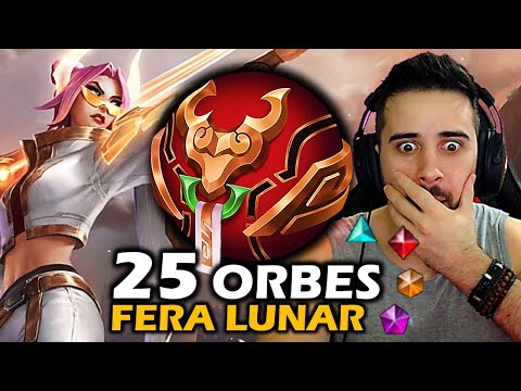 ABRINDO AS NOVAS ORBES FERA LUNAR 2021 – League of Legends