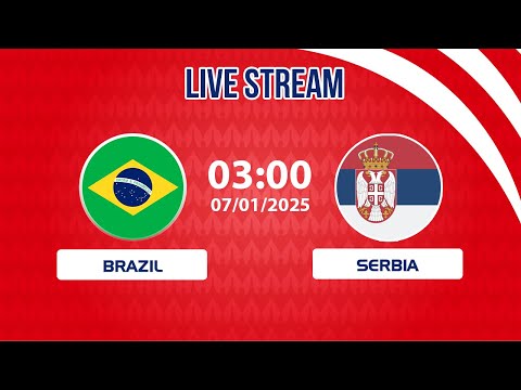 🔴 Brazil vs Serbia | Fiery final, the crown is decided