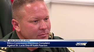 Florida Ethics Commission dismisses complaint against St. Lucie County Sheriff Keith Pearson