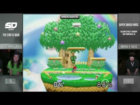 The End is Nair #5 - Winner Quarters: TR3G|hipstur (Fox) vs Drunk-E-Ness (Ness/Kirby)