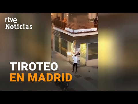 Shooting in the street in Madrid due to an alleged clash between Latino gangs. RTVE News