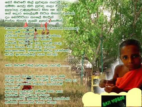 BO MALUWE MAL SUWADATA (සනත් නන්දසිරි)