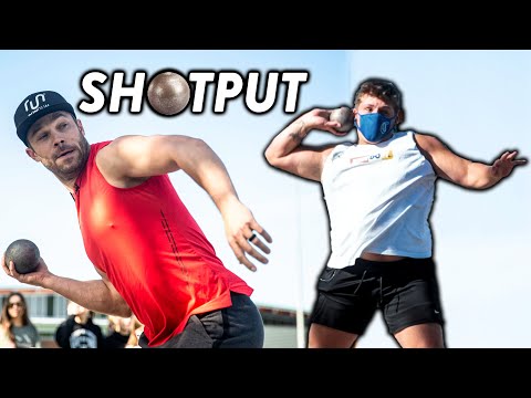 EXPLOSIVE Shot Put vs. Subscribers! #NSTC