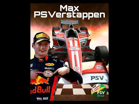 Max verstappen is a big fan of PSV #shorts