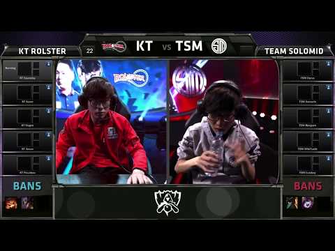 KT vs TSM | Season 5 World Championships 2015 Group D | KT Rolster vs Team SoloMid