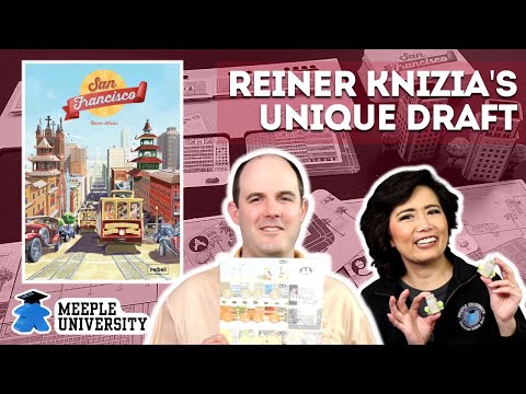 San Fransisco - Reiner Knizia's twist to tile draft - A Board Game Review