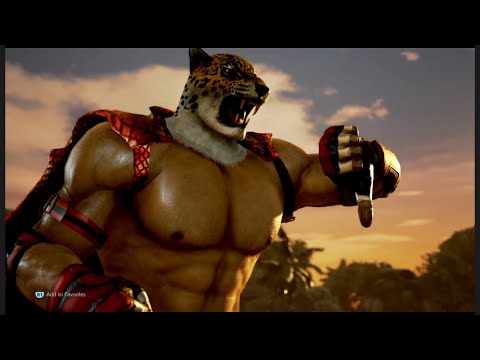 TEKKEN 7 GAMEPLAY PS4 KUNIMITSU VS KING 4K