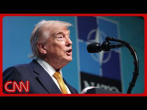 Live: Trump press conference at NATO summit